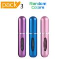 ShowCase (Pack Of 4) Mini 5ml Perfume Atomizer Spray Bottle For Travel New Refillable Perfume Bottle Mini Storage Empty Spray Bottle For Travelling And Outgoing. 