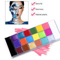 Body Paint Bright Color Halloween Cosplay Party Face Body Makeup Palette. 