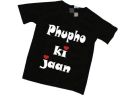 Khala Ki Jaan Print T Shirt for Kids Boys and Girl Both Customized Baby Full and Half Shirt - Print Your Kids Name/ Picture On Custom Printed T Shirt. 