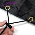 Yinhsly Uv-resistant Grill Cover Waterproof Round Bbq Grill Cover Dustproof Drawstring Design Double Stitching Anti-penetration Coating Ideal. 