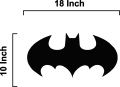Wooden Batman Logo LED Wall Lamp/ SILHOUTTE - Bat Cave Night Light for Comic Lovers | Kids Room & Gaming Setup LED WALL Decor | Gift for DC Fans (Trendy 3D Wooden LED Lamp)------BY ------ InsideDecors (ID). 