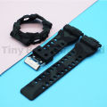 Silicone Watch Strap with Case for Casio G-SHOCK Case&Strap Male GA-110 GA100 GA120 GA150 GA300 GD-120 /100/110 Silicone Set Attached tool. 