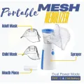 Portable Mesh Nebulizer Machine for Adults & Kids | Rechargeable Medicine Inhaler Nebulizer for Breathing Relief, Cough, Asthma | Masks for Kids & Adults. 