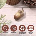 Cheap 20pcs 3cm Acorns Mini Artificial Foam Fruits and Vegetables Berries Flowers For Wedding Decoration. 