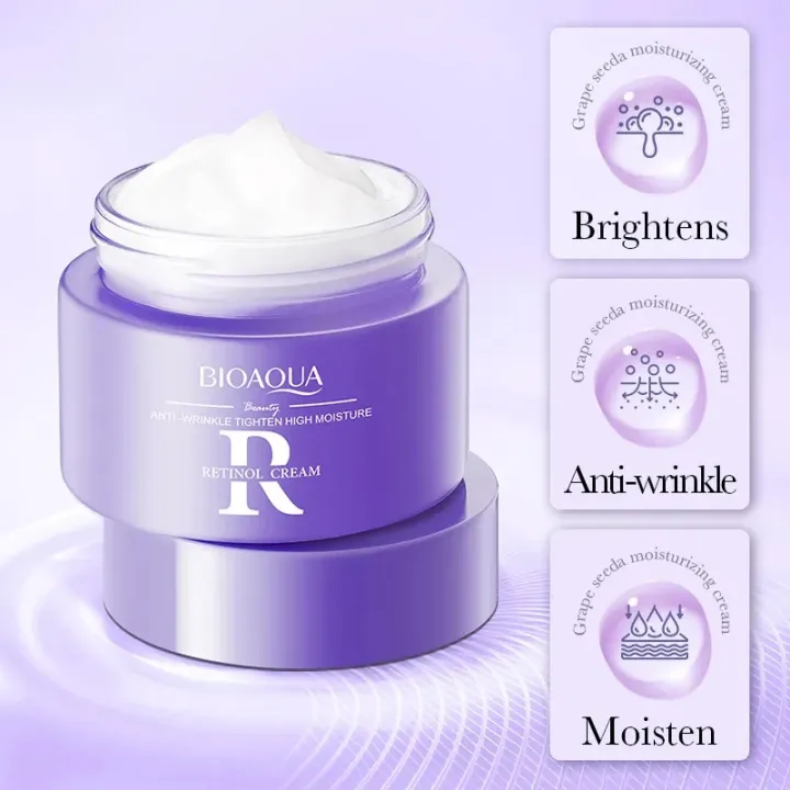 BIOAQUA%20Retinol%20Anti%20Wrinkle%20Firming%20Face%20Cream%20Whitening%20Moisturizing%20Brightening%20Cream%2060g%20BQY18809%20-%20Image%203