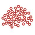 JAEEE 50 Pcs Silicone O Ring Seal Sealing Gasket 3mm x 8mm x 2.5mm. 