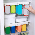 Beverage Organizer Freezable Can Dispenser Soda Storage Rack. 