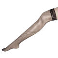 Yfashion Women  Lace Fishing Fence Net Leggings high High Long Socks Silk Stockings. 