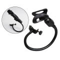 Adjustable Microphone Stand With Desk Clamp 3/8' To 5/8' Screw For Studio Desk Mic Stand Flexible Microphone Stand. 