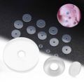 Piercing for Nose Ear Cartilage Discs with Round Ring Anti-sagging Piercing Healing Silicone Discs Fixed Rings Anti Hyperplasia. 