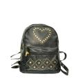 PU Leather Fashion Backpack for Women - Collage Backpack For Girls - Black Backpack for Girls- Shoulder Bag. 