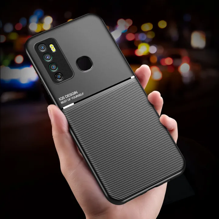 iCaseCover%20for%20Infinix%20Hot%209%20Hot%209%20Play%20Soft%20Case%20Hybrid%20Leather%20Magnetic%20Shockproof%20Back%20Cover%20-%20Image%203