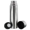 750ml Stainless Steel Vacuum Thermoses Flask Cup Hot Cold thermal Water Bottle Keeps Warm or Cool Silver With Free Bag. 