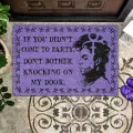 FLYEER Funny Prince Door Floor Mat Entrance Front Doormat - If You Didn'T Come to Party Don'T Bother Knocking on My Door. 