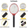 High Quality Mosquito Killer Rechargeable Racket Anti Mosquito Racquet House Fly Moth Ants Rechargeable Insect Killer Bat with LED Light. 