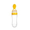 Baby Rice Paste Spoon Cute Squeezing Feeding Spoon Food Grade Silicone Newborn Food Feeder Baby Fresh Fruit Tableware Tools. 