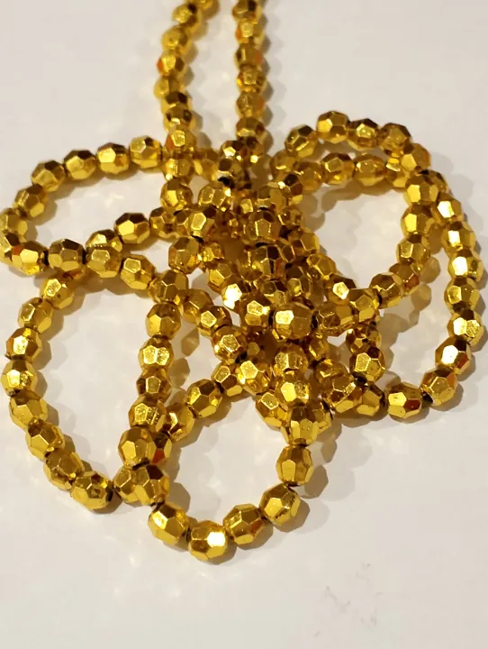 Golden%20Cut%20Round%20Spacer%20Plastic%20Beads.%206mm=%20420%20pcs%20/%204%20strings.%205mm=%20875%20pcs%20/%205%20strings.%203mm=%201248%20pcs%20/%206%20strings.%20For%20DIY%20Jewelry%20Making,%20Jewelry,%20Dress%20Accessories,%20Crafts,%20and%20Home%20D%C3%A9cor%20-%20Image%207