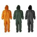 Waterproof Fashion Conjoined Full Body Over Rain Coat Suit and oil proof dust proof for outdoor activities Random Color multicolor and multicolor size. 