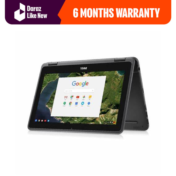 Dell 3189 Convertible Chromebook Touchscreen 4GB Ram 16GB SSD, HDMI, WiFi, Webcam, Chrome OS - FREE LAPTOP BAG
