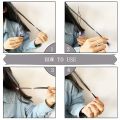 100pcs Hair Beads Pony Beads for Hair Braids 6x9mm Plastic Bead 4mm Large Hole for Kids Girls African Hair Bead Accessories. 