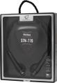 Magnet Metal Neckband STN-770 Bluetooth Headset Compatible with All Smartphones (BLACK). 