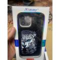 NIMMY 3D Embroidery Shell Leather Case for iPhone 13 / 13 Pro, iPhone13 Pro Max, iPhone Cases. 