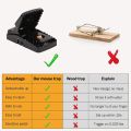 Heavy Duty Mouse Trap Reusable Rat Killer. 