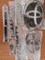 Toyota Corolla GLI Chrome Plastic Logo with Monogram 2009-14 Front Logo and Back Logo with Monogram Complete Set. 