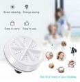 MiniWashing Machine,Portable Ultrasonic USB Turbo Washing Machine,Mini Washer for Travelling,Camping,Business Trip.Mini Washing Machine for Cleaning Sock,Underwear,Small Rags,Towel. 