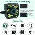 PRÒGRACE Children Kids Camera Waterproof Digital Video HD Action Camera 1080P Sports Camera Camcorder for Boys Holiday Birthday Gift Learn Camera Toys 1.77'' LCD Screen(Camouflage) 16GB SD Card included.. 