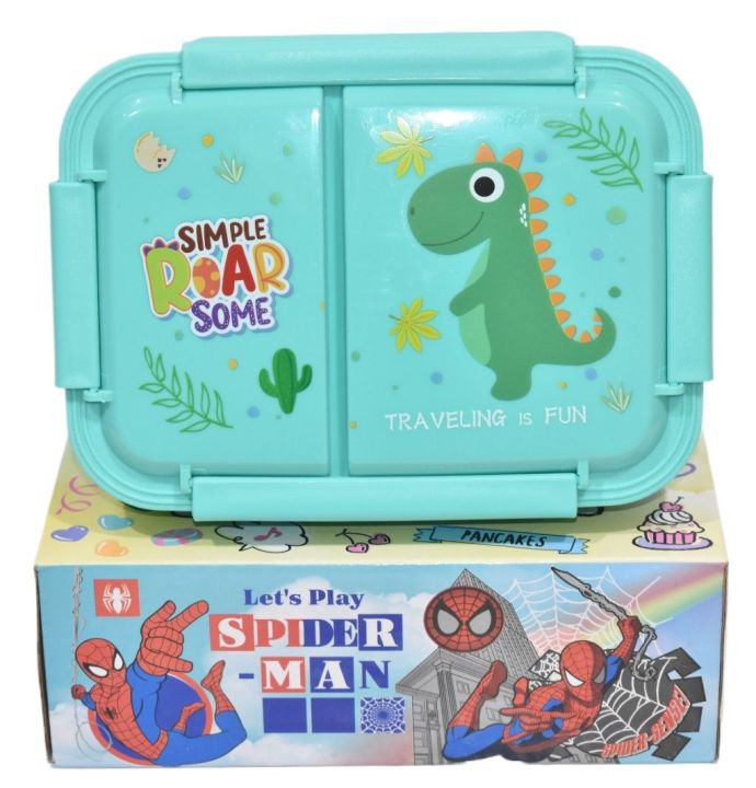 STAINLESS%20STEEL%20HOT&COOL%20DINOSAURE%20LUNCH%20BOX%20/%20STATIONERY%20FOR%20KIDS%20-%20Image%203