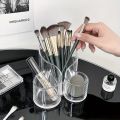 Transparent Acrylic Cosmetic Storage Box Makeup Brush Lipstick Cosmetic Organizer Make Up Tools Pen Holder Rack Jewelry Display. 