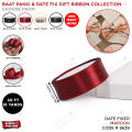 Wedding Ribbon Collection, Plain, Shadi Mubarak, Nikkah Mubarak, Qabool He, Happy Marriage, Baat Pakki, Date Fixed, Engements, Congratulation, Gifting Ribbons Party Decoratives, Decor Items, Silk Satin Ribons, Gift Wrapping Decoration Parties Supply Art. 