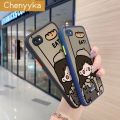 chenyyka For Redmi 6A Case Fashion Pet Hugging Girl Thin Edge Frosted Transparent Hard Cases Shockproof Casing Full Cover Protect Case. 