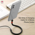 Flexible Bending Stand Lazy Bracket 2-in-1 iPhone Charger and Holder. 