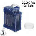 20000 Pcs Gel Balls For Gel Blasters Toygun - Gel Splatter Blaster Refill - Compatible with Gel Ball Blaster - 7.5mm Gel Beads - Gel Balls Water Play Beads Crystal Water Beads For Toy - Multicolor. 