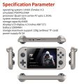 M17 Retro Handheld Video Game Console Open Source Linux System 4.3 Inch IPS Screen Portable Pocket Video Player 64GB for PSP/N64. 