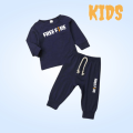 Realboss- Full Sleeve Tracksuit For Children, Kids Track Suit For Winter (T-Shirt + Trouser) - Keep Your Kids Warm And Stylish With A Full Sleeve Tracksuit. 