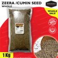 Zeera Safaid / Cumin Seed Whole 1Kg (Wholesale). 