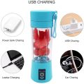 Portable Powerful 6 Blades USB Rechargeable Juicer/Blender. 