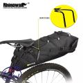 Rhinowalk Waterproof Bicycle Saddle Bag Stabilizer Bracket 10L-13L Large Capacity Tail Rear Bike Bag Holder Bike Trunk Bracket. 