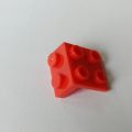 Domestic MOC compatible Lego 21712/44728 brick particles 1x2-2x2 bracket puzzle puzzle toy. 