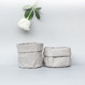 Plant Bags Flower Pot Coats for Office Desktop Kraft Paper Foldable Cosmetic Storage Bag Home Decoration. 