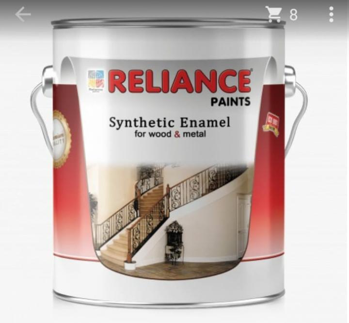 Reliance paint synthetic enamel for wood and metal