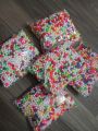 Pack of 5 bags Gifts hiding Balls/Gifts Filling Balls/ Decorative Ball/ Styrofoam Balls/ best for gift box and balloon filler Colourful Seafoam Balls bag.. 