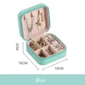 Leather Travel Jewelry Organizer Box for Women – Portable Storage Case for Hair Accessories & Rings – Classic Style – All Season. 