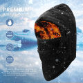 Balaclava Ninja Face Mask Winter Hooded Cold Weather Snow Hat and Neck Warmer for Boys Girls (Pack of 1), Monkey Cap Wind-Resistant Winter Face Mask, Fleece Cold Weather Ski Mask for Men and Women (Black). 