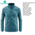 Green Home Summer Sports Jacket Zipper Pockets Travel Summer Sports Jacket. 