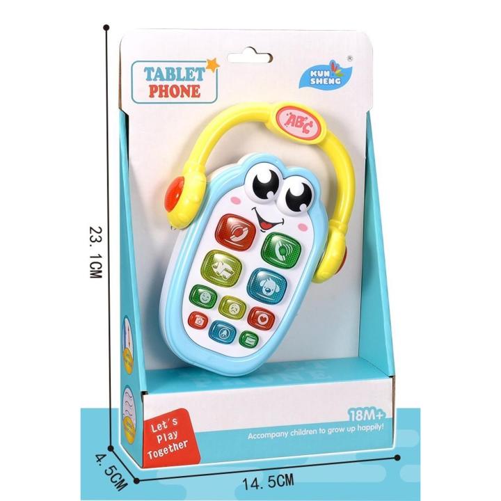 Baby Cell Phone Toy for Learning and Play Early Education Telephone