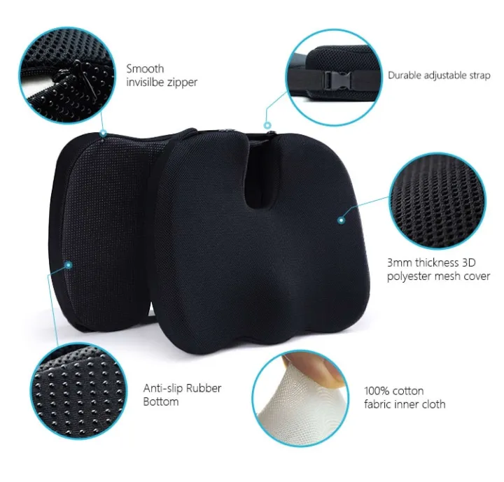 Gel%20Seat%20Cushion%20Slow%20Rebound%20Memory%20Foam%20Seat%20Cushion%20For%20Office/Chair%20/Car/%20-%20Image%205